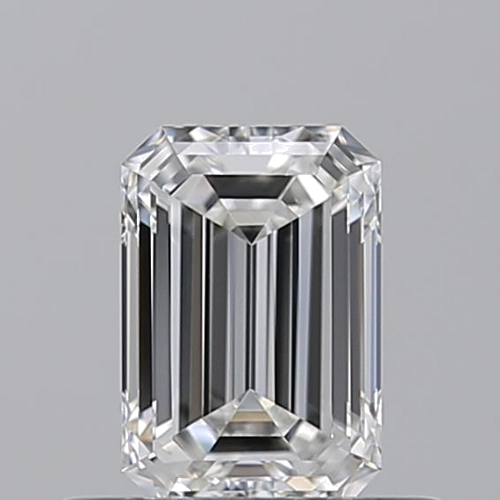 0.51 carat F-VVS1 Natūralus Emerald Deimantas (1)