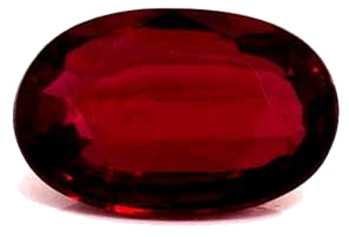 0.55 carat RED Oval Rubinas (1)
