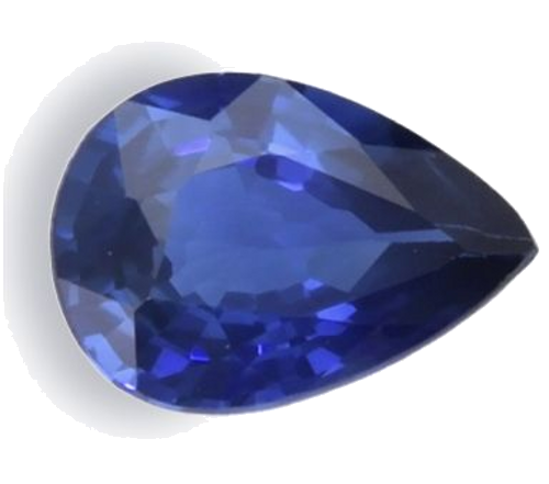 0.41 carat BLUE Pear Safyras (1)