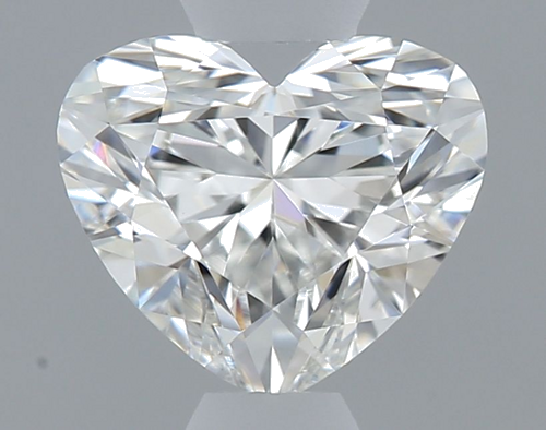 0.5 carat F-VS1 Natūralus Heart Deimantas (1)