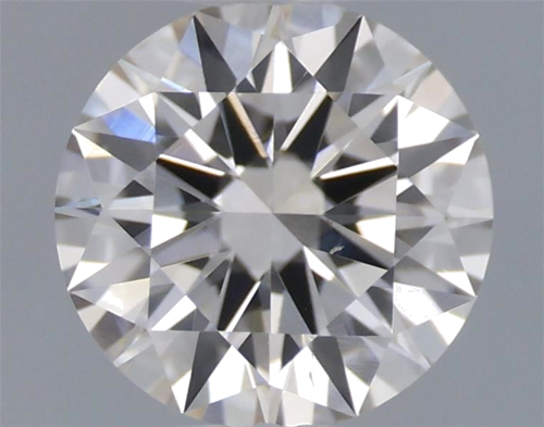 0.5 carat I-VS1 Excellent cut Natūralus Round Deimantas (1)
