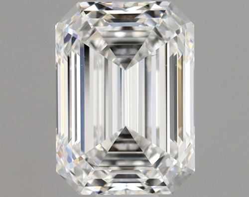 1.01 carat F-VS2 Natūralus Emerald Deimantas (1)