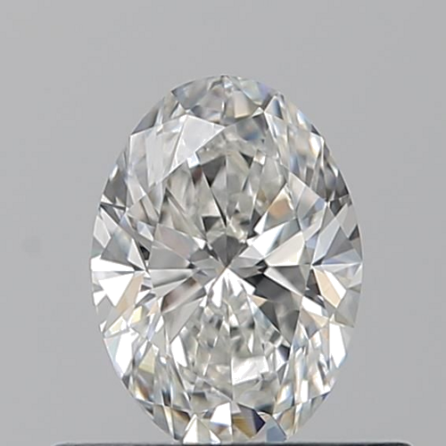 0.5 carat G-VVS2 Natūralus Oval Deimantas (1)