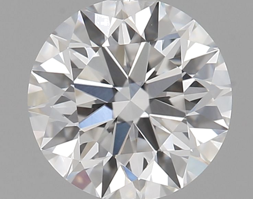 0.59 carat F-VVS1 Excellent cut Natūralus Round Deimantas (1)