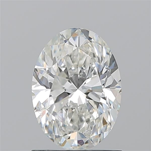 1.2 carat H-SI1 Natūralus Oval Deimantas (1)