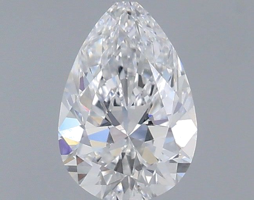 0.33 carat D-VS1 Natūralus Pear Deimantas (1)