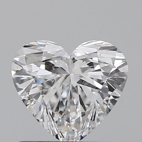 0.7 carat D-SI1 Natūralus Heart Deimantas (1)