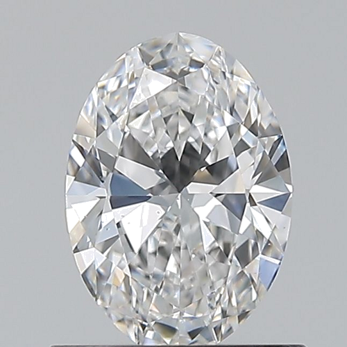 0.7 carat D-VS2 Natūralus Oval Deimantas (1)