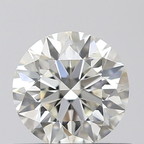 0.5 carat J-VVS2 Excellent cut Natūralus Round Deimantas (1)