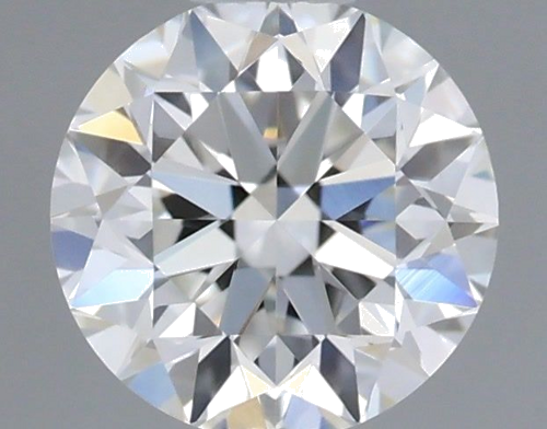 0.45 carat F-VVS2 Very Good cut Natūralus Round Deimantas (1)