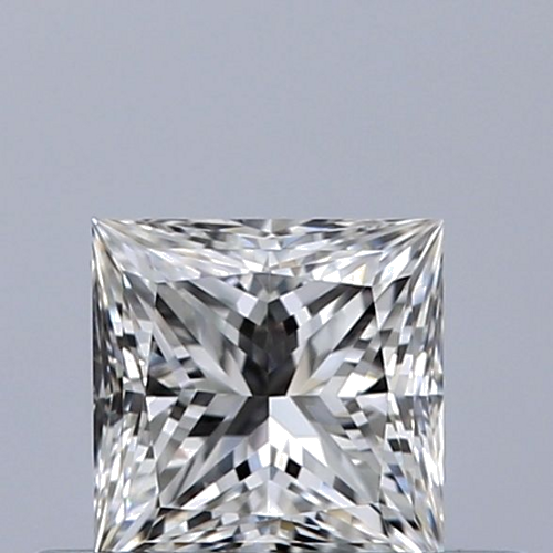 0.35 carat E-VVS2 Natūralus Princess Deimantas (1)