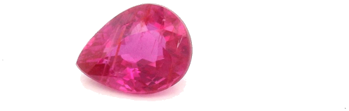 0.44 carat RED Pear Rubinas (1)