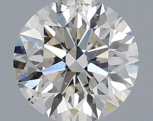 0.6 carat I-SI2 Excellent cut Natūralus Round Deimantas (1)