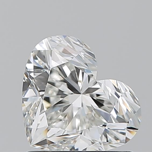 1.06 carat H-VVS1 Natūralus Heart Deimantas (1)