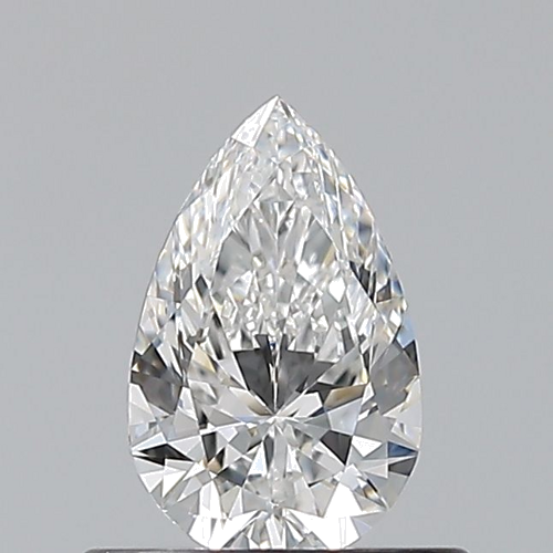 0.5 carat F-VS1 Natūralus Pear Deimantas (1)