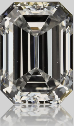 0.37 carat E-VVS1 Natūralus Emerald Deimantas (1)