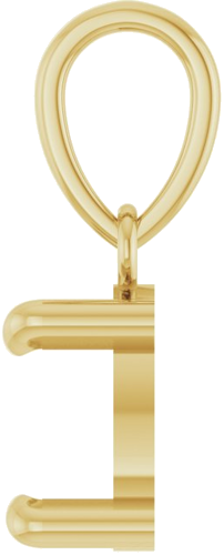 Pakabukas „Solitaire“ 14k yellow gold Pear 7mm x 5mm (3)