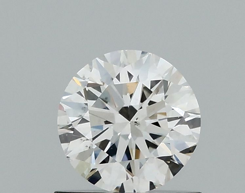 0.7 carat F-SI2 Excellent cut Natūralus Round Deimantas (1)
