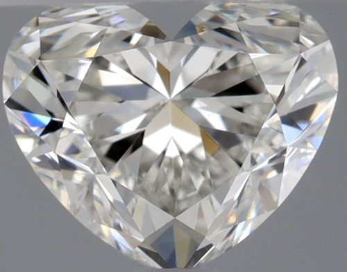 1.01 carat H-VS1 Natūralus Heart Deimantas (1)