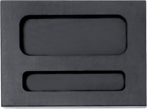 Graphite crucibles for casting gold / silver / platinum / palladium ingots (3)