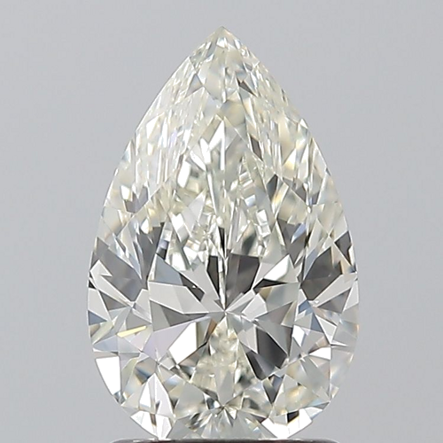 1.5 carat I-VVS2 Natūralus Pear Deimantas (1)
