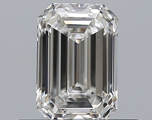 0.46 carat F-VS2 Natūralus Emerald Deimantas (1)