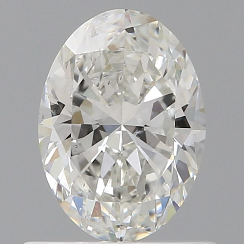 0.64 carat G-SI1 Natūralus Oval Deimantas (1)
