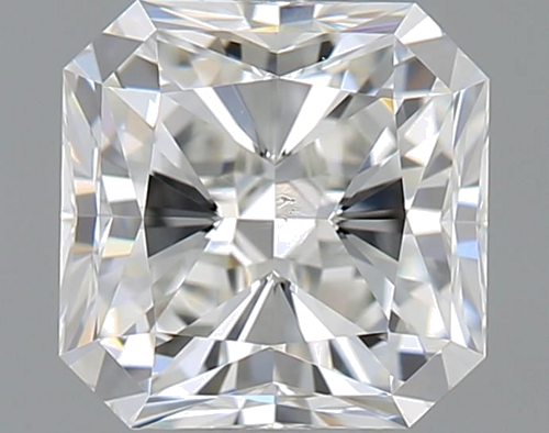 1.0 carat H-SI1 Natūralus Radiant Deimantas (1)