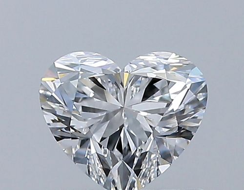 0.6 carat E-VS2 Natūralus Heart Deimantas (1)