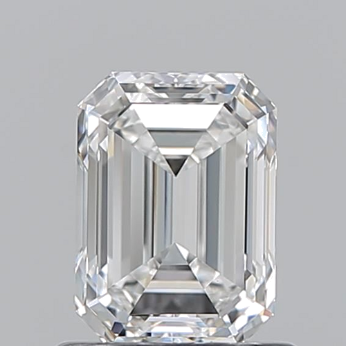 1.01 carat F-VVS1 Natūralus Emerald Deimantas (1)