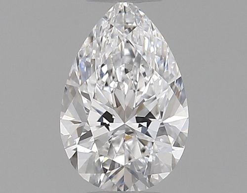 0.3 carat D-VVS1 Natūralus Pear Deimantas (1)