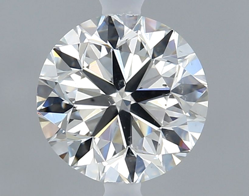 0.71 carat H-SI1 Very Good cut Natūralus Round Deimantas (1)