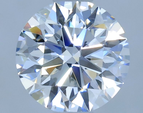 0.54 carat D-VVS2 Excellent cut Natūralus Round Deimantas (1)