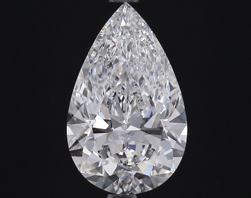 3.34 carat D-IF Natūralus Pear Deimantas (1)