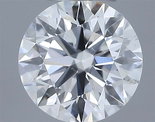 0.63 carat E-SI1 Excellent cut Natūralus Round Deimantas (1)