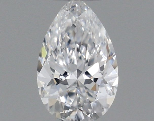 0.19 carat D-SI1 Natūralus Pear Deimantas (1)