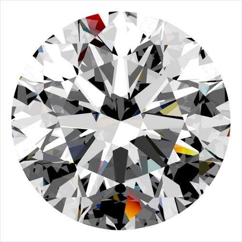 0.32 carat G-VS2 Excellent cut Natūralus Round Deimantas (1)