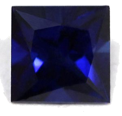 0.45 carat BLUE Square Safyras (1)