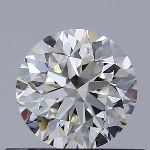 0.5 carat I-VVS1 Very Good cut Natūralus Round Deimantas (1)