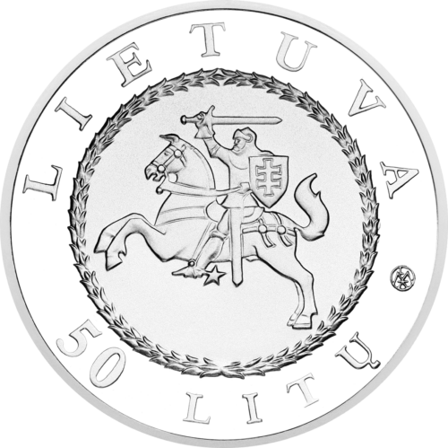 Vilnius University 50 litų coin 2004 (2)