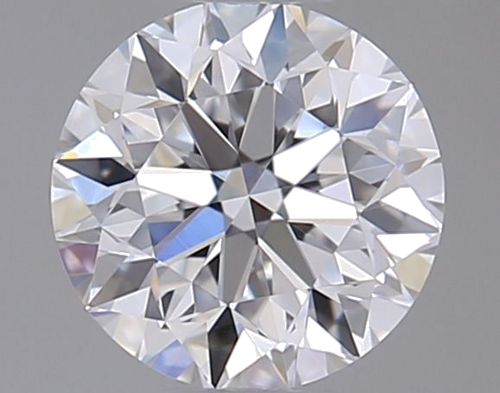 0.5 carat D-VVS2 Very Good cut Natūralus Round Deimantas (1)