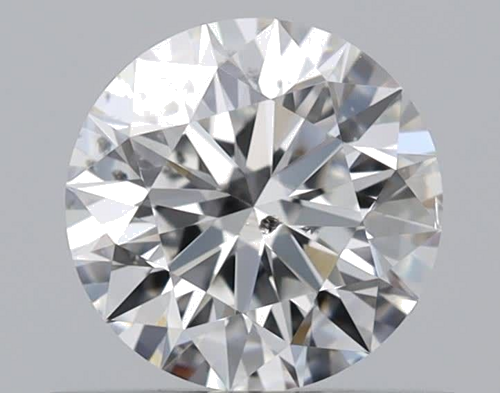 0.6 carat F-SI2 Excellent cut Natūralus Round Deimantas (1)