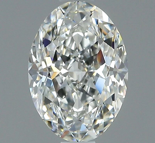 1.03 carat H-VS1 Natūralus Oval Deimantas (1)