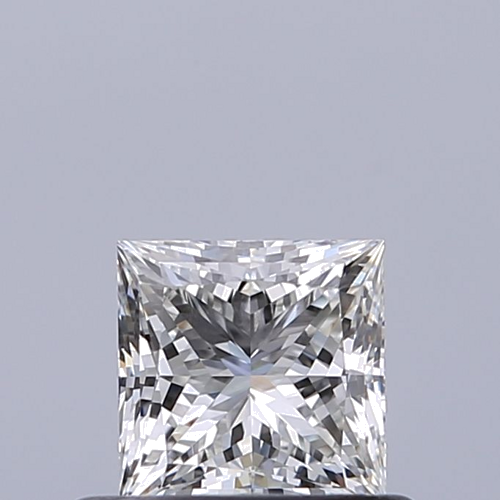 0.5 carat H-VVS2 Natūralus Princess Deimantas (1)