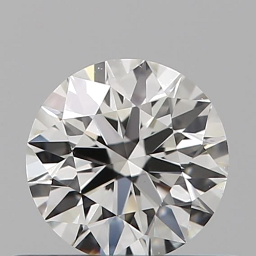 0.42 carat H-VVS1 Excellent cut Natūralus Round Deimantas (1)