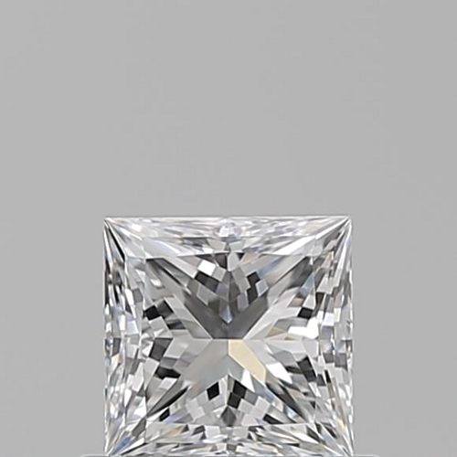 0.61 carat E-VS2 Natūralus Princess Deimantas (1)