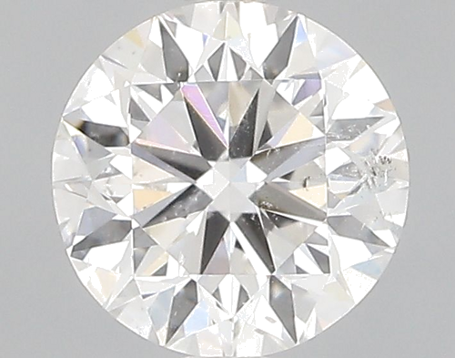 0.81 carat E-SI2 Very Good cut Natūralus Round Deimantas (1)