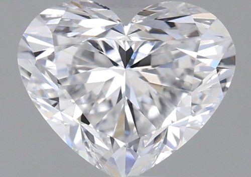 0.7 carat D-VS2 Natūralus Heart Deimantas (1)