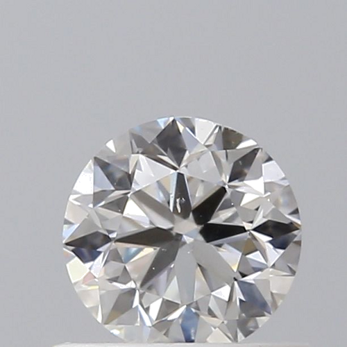 0.5 carat F-SI1 Very Good cut Natūralus Round Deimantas (1)