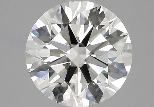 3.06 carat K-VVS1 Excellent cut Natūralus Round Deimantas (1)
